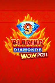 9 Blazing Diamonds Wowpot NetBet