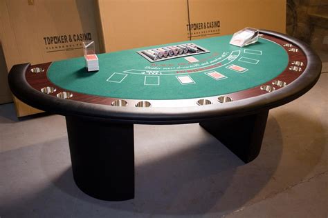 A mesa de blackjack pecas