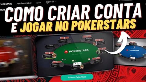 A pokerstars criar conta