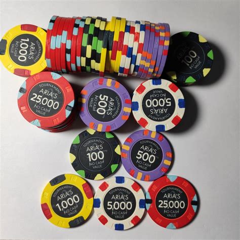 Aria casino poker chips