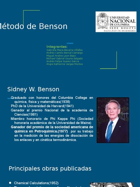 Benson método de merda