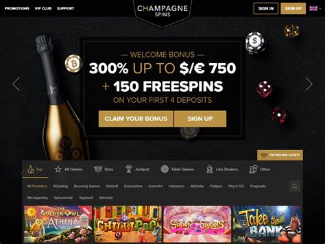 Champagne spins casino