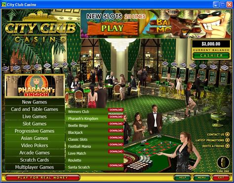 City club casino online