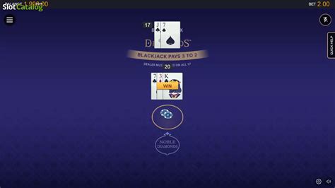 Classic Blackjack With Noble Diamonds Bwin