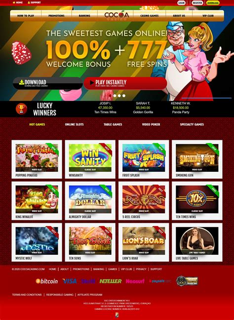 Cocoa casino review