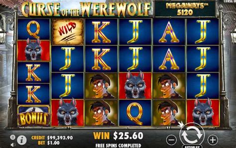 Curse Of The Werewolf Megaways 888 Casino