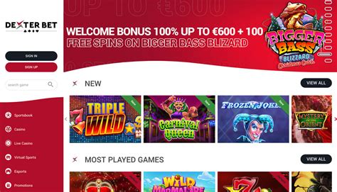 Dexterbet casino apk