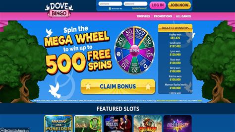 Dove bingo casino bonus