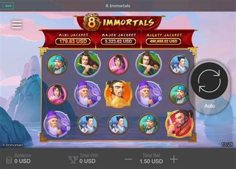 Eight Immortals Slot Grátis