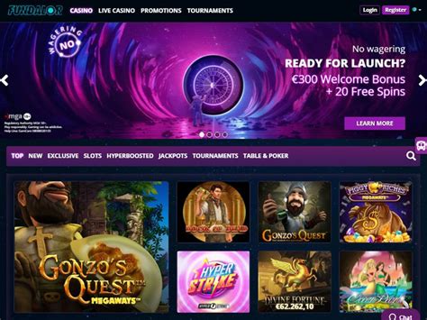 Fundalor casino login