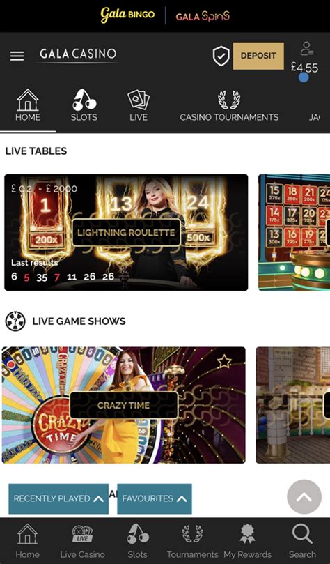 Gala casino mobile