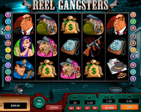 Gangsters Slot Grátis