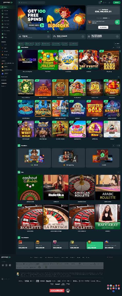 Greenspin casino Brazil