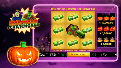 Halloween Scratchcard Sportingbet