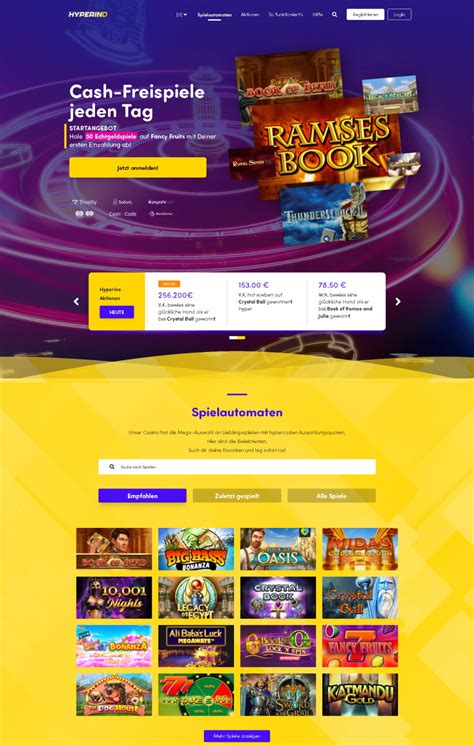 Hyperino casino codigo promocional