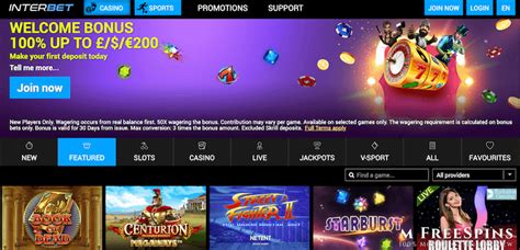 Interbet casino mobile