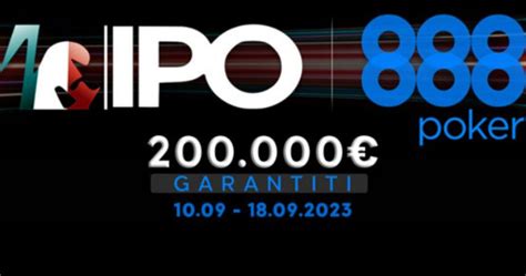 Ipo de poker campione 2024