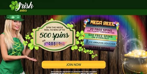 Irish wins casino codigo promocional