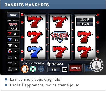 Jeu de casino bandido manchot gratuit