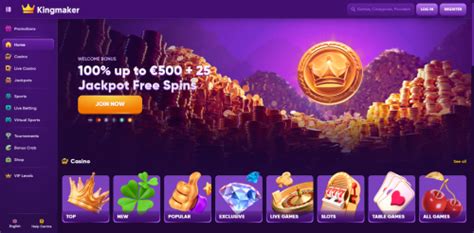 Kingmaker casino codigo promocional