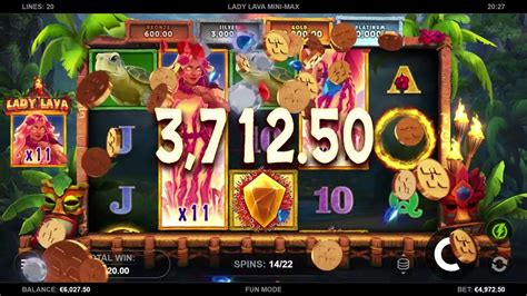 Lady Lava Mini Max Slot Grátis