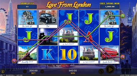 Love From London Slot - Play Online