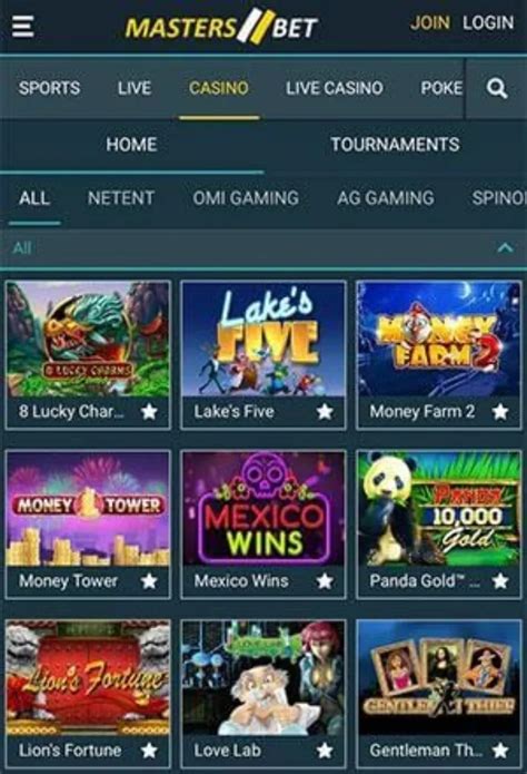 Masters bet casino Colombia