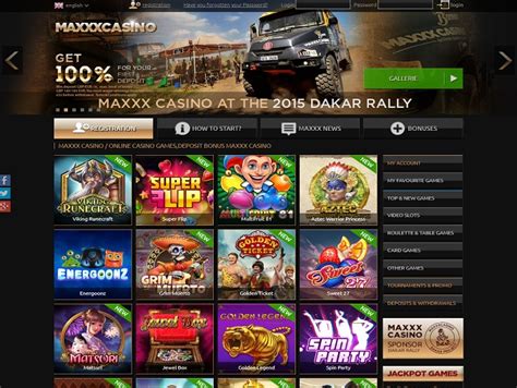 Maxxx casino login