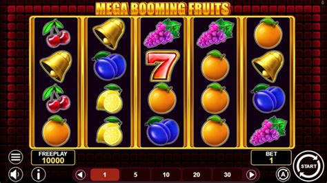 Mega Booming Fruits Novibet