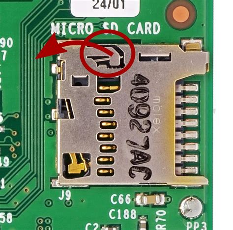 Micro sd slots