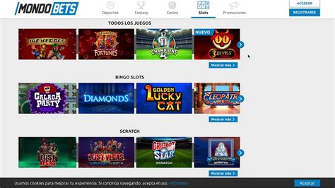 Mondobets casino apostas