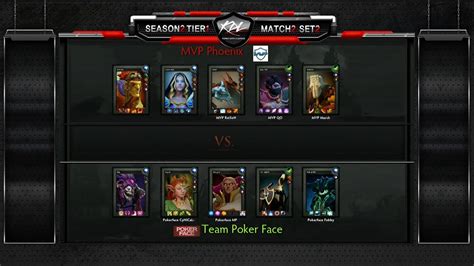 Mvp p vs pokerface previsão