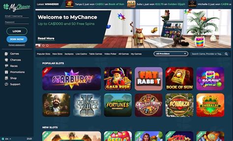 Mychance casino login