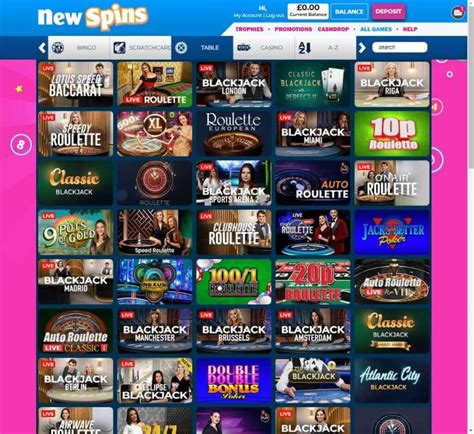 Newspins casino aplicação