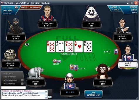 O full tilt poker versão para mac