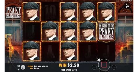 Peaky Blinders Slot Grátis