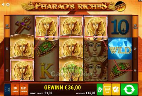 Pharao S Riches Bwin