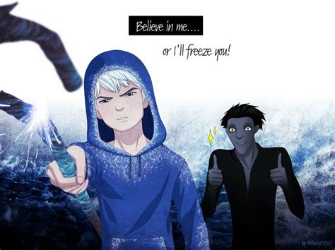 Pitch black x reader x jack frost