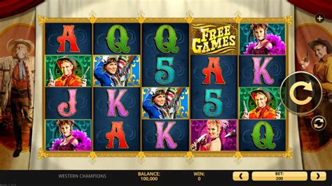 Play Western Champions slot