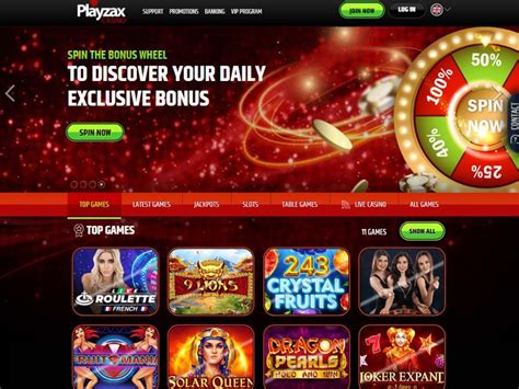 Playzax casino download