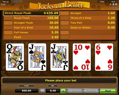 Poker 7 Jacks Or Better Novibet