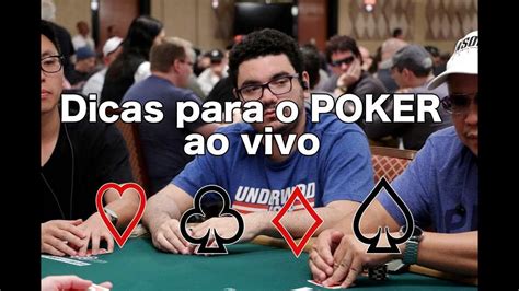 Poker atualizações ao vivo