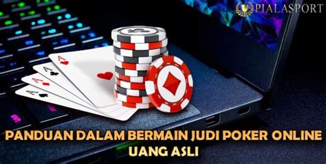 Poker online uang asli através de bri