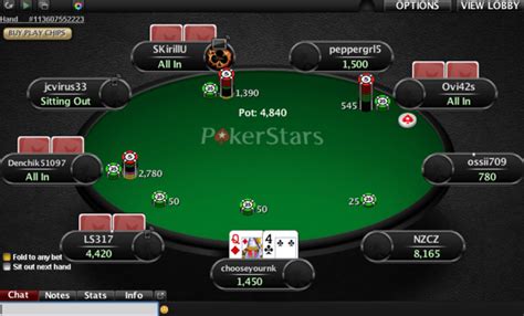 Pokerstars casino apostas