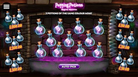 Popping Potions Magical Mixtures NetBet