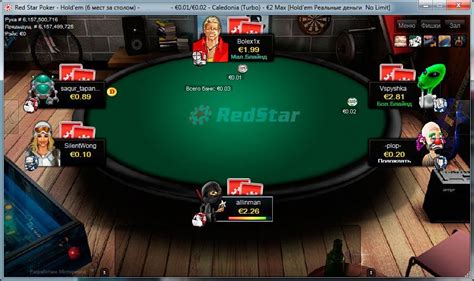 Red star poker de topo da tabela