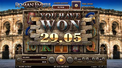 Roman Empire Slot Grátis