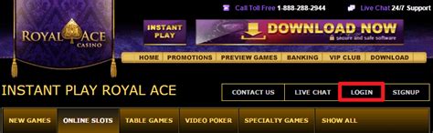 Royal ace casino login