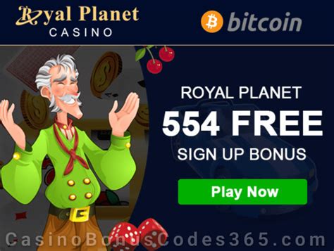 Royal planet casino bonus