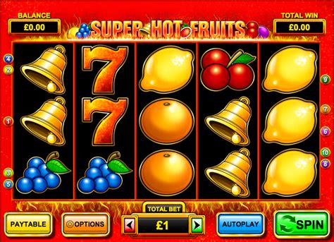 Sizzling slots de fruit